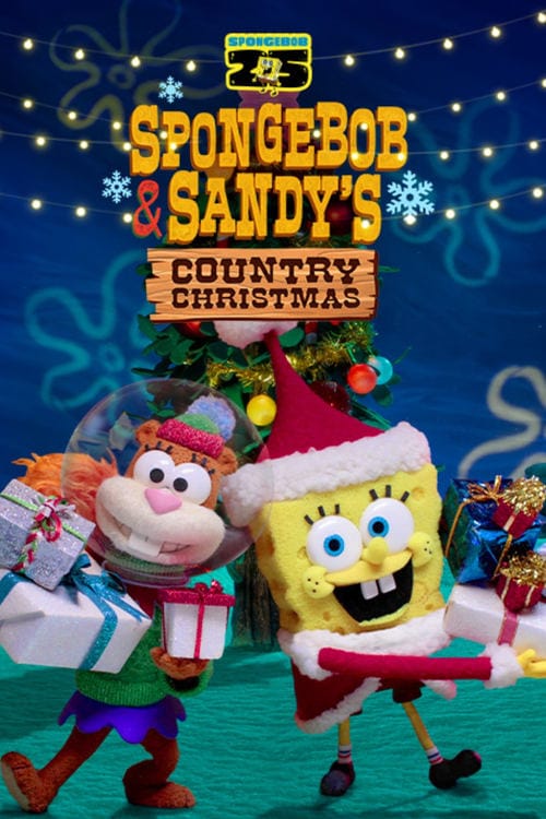 SpongeBob & Sandy's Country Christmas poster