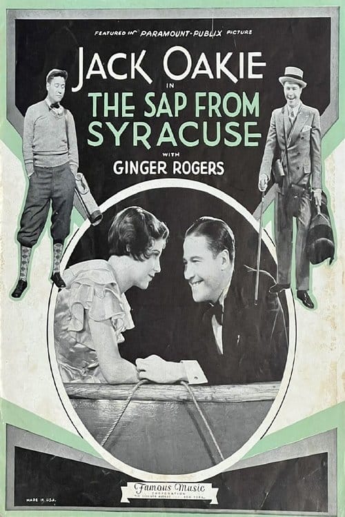 The Sap from Syracuse poster
