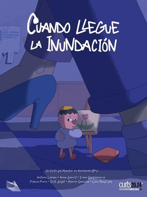 Cuando llegue la inundación poster